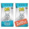 Quik Marsilya Sabunlu İnce Taneli Bentonit Topaklanan Kedi Kumu 2x10 Lt